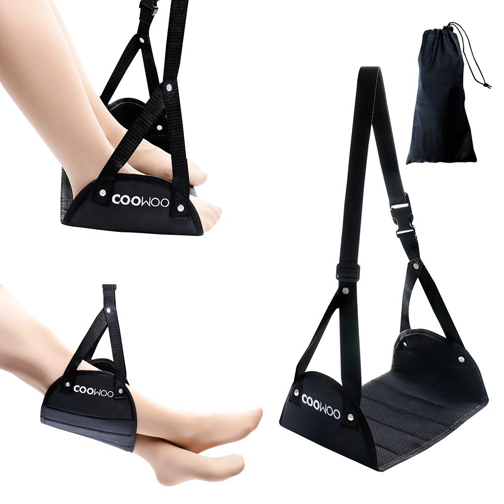 新品/飛行機&amp;高速バスにも 携帯用 専用足置き台 フットレスト 飛行機 機内 ／ 車 高速バス 新幹線 など対応